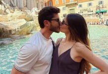 Camila Queiroz e Klebber Toledo vivem babymoon de 24 horas em Roma