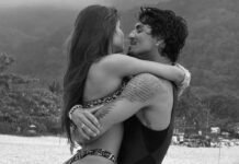 Isabella Arantes e Gabriel Medina afastam rumores de crise com fotos românticas