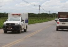 Filho encontra o pai morto às margens de rodovia em MT
