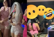 Veja Vídeo – Mulher confunde policiais com gogoboys em festa e viraliza; veja