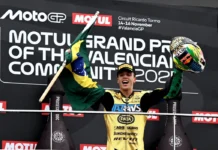 Diogo Moreira conquista Campeonato Mundial de Moto2