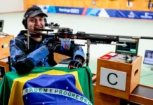 Tiro esportivo: Alexandre Galgani é bronze em etapa da Copa do Mundo