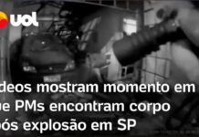 Veja Vídeo – Explosão no Tatuapé: vídeos mostram momento em que PMs encontram corpo em escombros