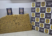 Traficante é perseguido e preso com meia tonelada de maconha em Strada em VG