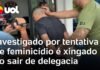 Veja Vídeo – Homem que atropelou e arrastou mulher em SP deixou a delegacia sob vaias e xingamentos