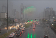 Semana tem alerta para chuvas intensas em todo o Estado