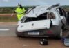 Uno capota e mata duas pessoas em rodovia federal de MT