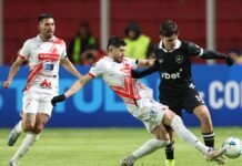 Botafogo sente altitude e perde para o Nacional Potosí