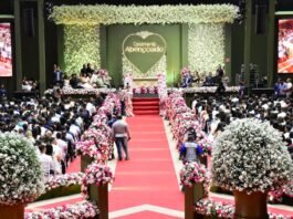 Casamento Abençoado oficializa união de casais em cerimônia neste domingo (22)