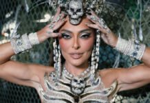 Unidos do Viradouro celebra volta de Juliana Paes à avenida: ‘Pra cima, Ciça! ‘