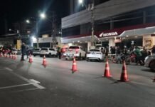 Operação Lei Seca resulta na prisão de três condutores por embriaguez na Isaac Póvoas