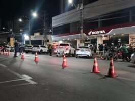 Operação Lei Seca resulta na prisão de três condutores por embriaguez na Isaac Póvoas