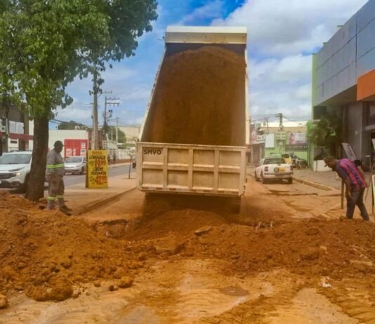 Trecho da Avenida Filinto Müller estará em obras