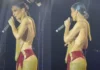 Veja Vídeo – ‘Aplique’ de Maiara cai durante show e ela decide continuar com o cabelo natural; veja