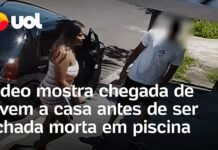 Veja Vídeo mostra chegada de jovem a casa antes de ser achada morta em piscina em Lins; veja