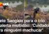 Veja Vídeo – Ivete Sangalo para o trio e alerta multidão: ‘Cuidado pra ninguém machucar’