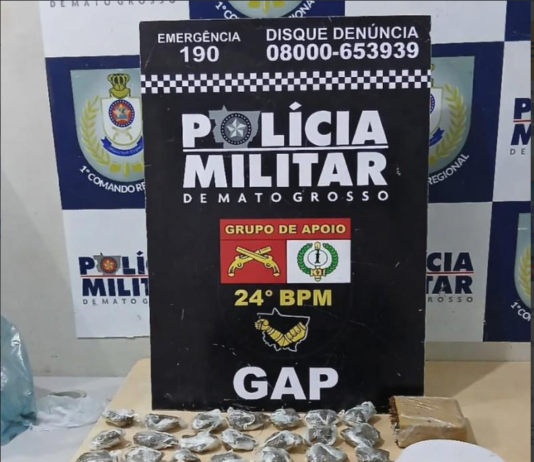 Jovem é preso por tráfico no bairro Pedra 90