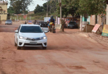 Só um terço dos bairros tem pavimentação 100%