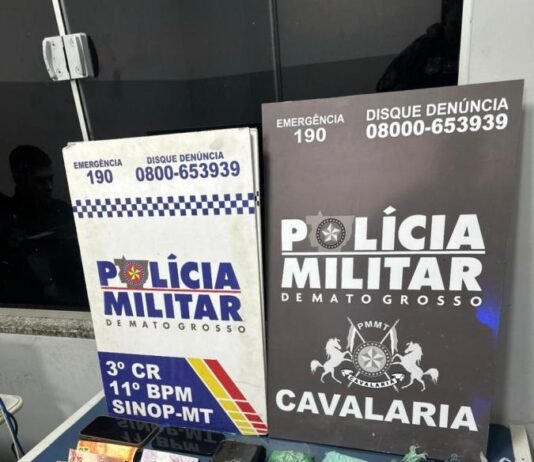 Dupla é presa por tráfico de drogas no interior de Mato Grosso
