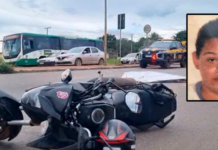 Motociclista morre ao bater contra caminhão na Fernando Corrêa