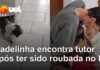 Veja Vídeo – Cadelinha reencontra tutor após sumir e ter sido roubada no Rio Grande do Sul; veja