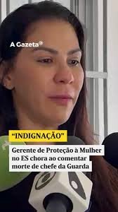 Veja Vídeo – Delegada chora ao falar sobre comandante da Guarda Municipal, morta por ex; veja