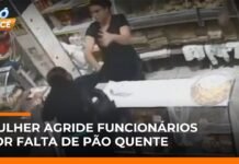Veja Vídeo – Mulher agride funcionárias de padaria por falta de pão quente em Guarulhos (SP)