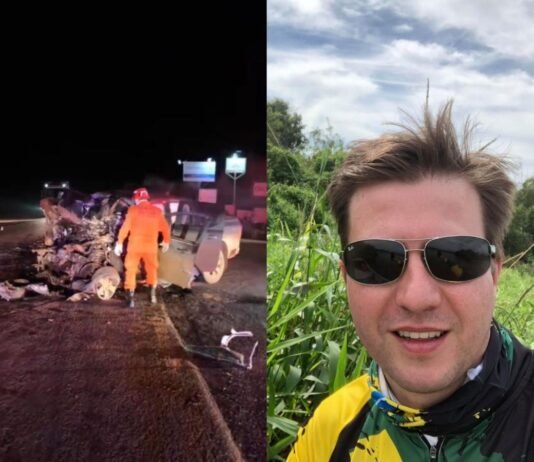 Agrônomo morre em grave acidente na BR-364, no interior