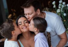 Thais Fersoza celebra 42 anos com festa intimista e declarações de amor da família