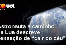 Veja Vídeo – Missão Artemis II: Astronauta relata sensação de “cair do céu” a caminho da Lua