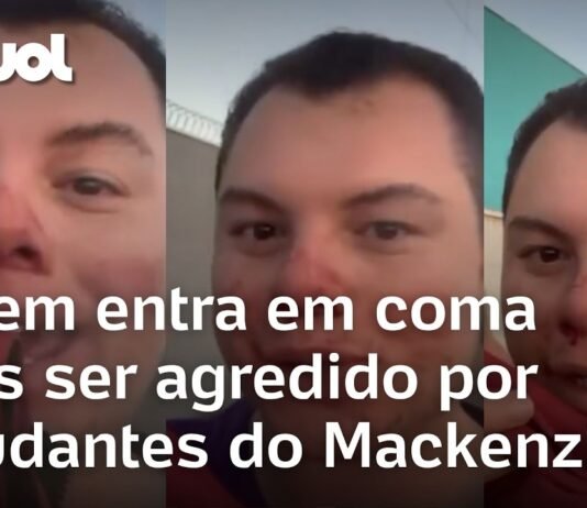 Veja Vídeo – Promotor de festa universitária entra em coma após agressão de alunos do Mackenzie; veja