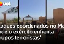 Veja Vídeo – Exército de Mali enfrenta ataques coordenados de ‘grupos terroristas’