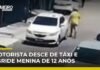 Veja Vídeo – Taxista agride estudante de 12 anos com soco em plena rua e foge em Manaus