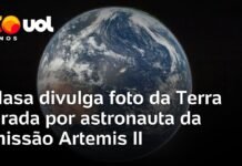 Veja Vídeo – Nasa divulga foto da Terra tirada por astronauta da missão Artemis II