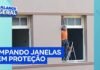 Veja Vídeo – Faxineira é flagrada limpando janela pelo lado de fora a 15 metros do chão em SP