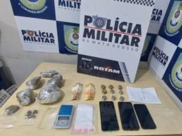 Traficantes são presos com porções de maconha em MT