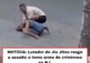 Veja Vídeo – Lutador de jiu-jitsu reage a assalto e desarma criminoso no Rio de Janeiro