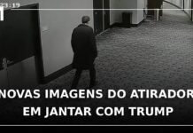 EUA divulgam novas imagens da ação de atirador que invadiu jantar de Trump em Washington, Veja Video!
