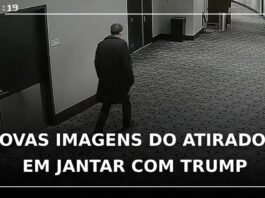 EUA divulgam novas imagens da ação de atirador que invadiu jantar de Trump em Washington, Veja Video!
