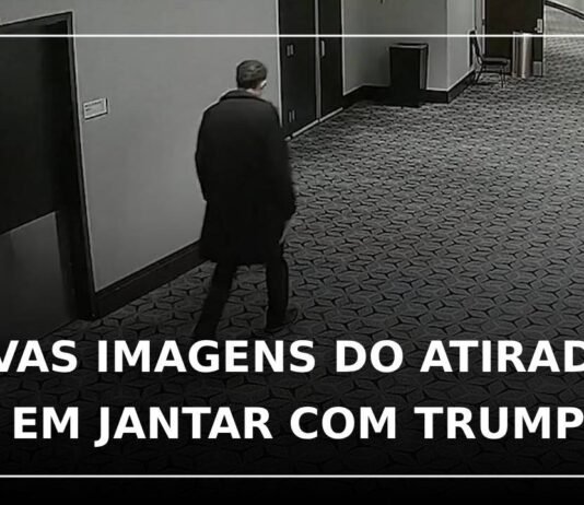 EUA divulgam novas imagens da ação de atirador que invadiu jantar de Trump em Washington, Veja Video!