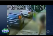 Veja Vídeo – Criminoso ataca pessoa em situação de rua com barra de ferro no Rio Grande do Sul