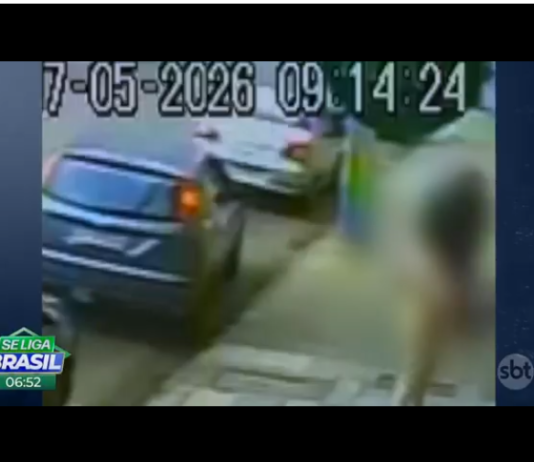 Veja Vídeo – Criminoso ataca pessoa em situação de rua com barra de ferro no Rio Grande do Sul