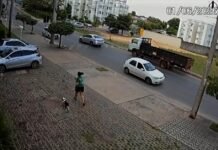 Ladrão de celular é perseguido por helicóptero no CPA
