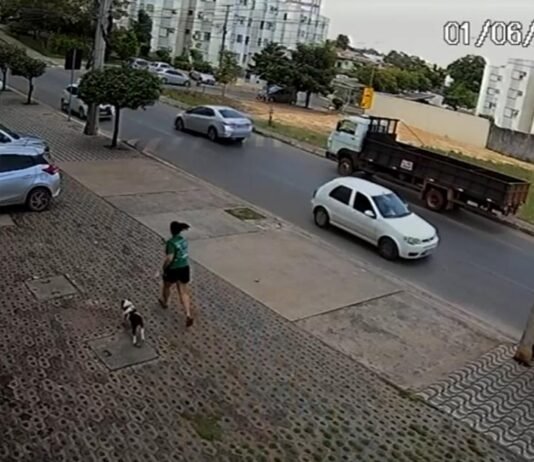 Ladrão de celular é perseguido por helicóptero no CPA