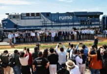 Governo de MT e Rumo inauguram 1º trecho da Ferrovia Estadual