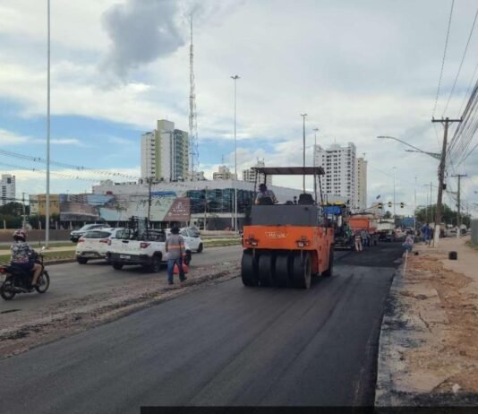 Obras continuam com recuperação do asfalto na Avenida do CPA