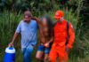 Bombeiros localizam idosa que desapareceu em área de mata