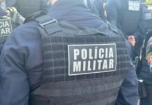 PM prende homens por provocar princípio de incêndio e pichar shopping em Cuiabá
