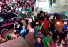 Motorista atropela multidão que celebrava vitória de jogo do México na Copa; veja vídeo