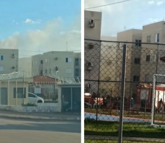 Vídeo – Incêndio destrói apartamento em VG e assusta moradores